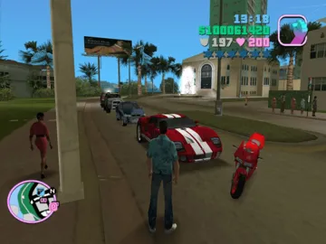 Grand Theft Auto - Vice City screen shot game playing